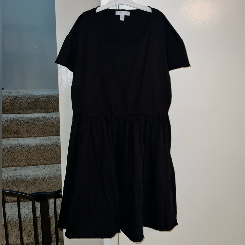 Women’s Abound Minidress, black in color and size M.